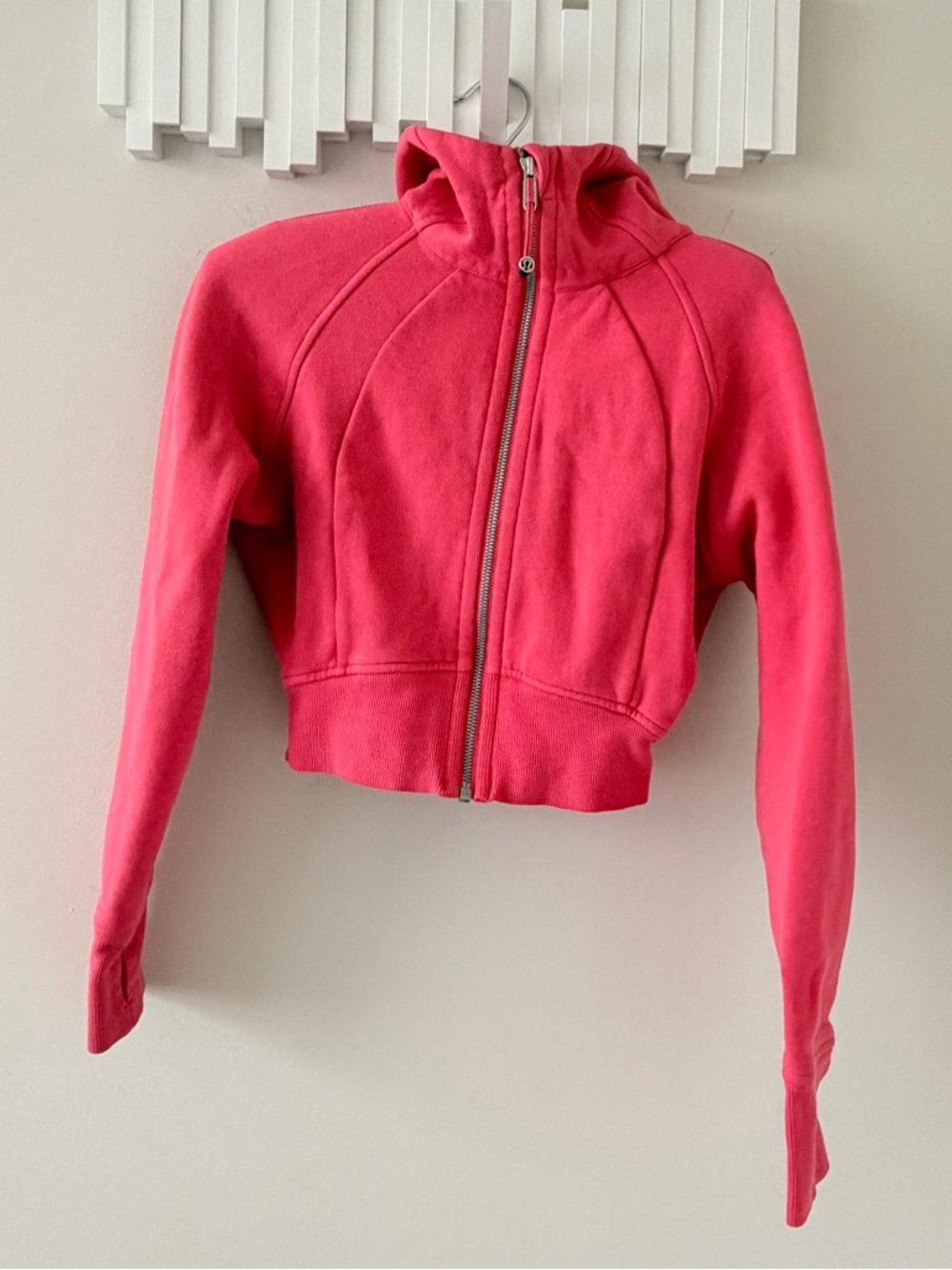 lululemon Scuba Full-Zip Cropped Hoodie